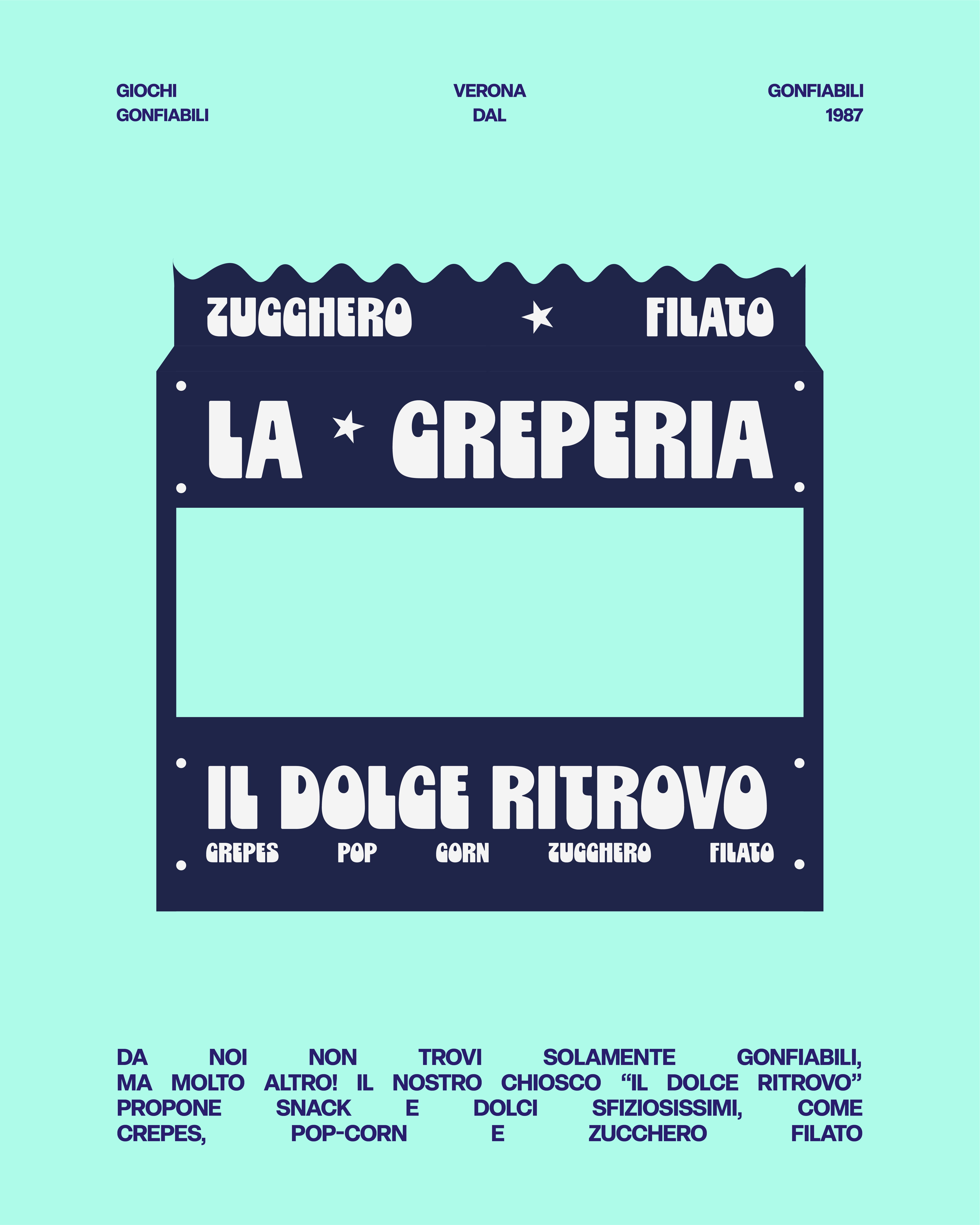 Giochi Verona Gonfabili the sweet corner illustration