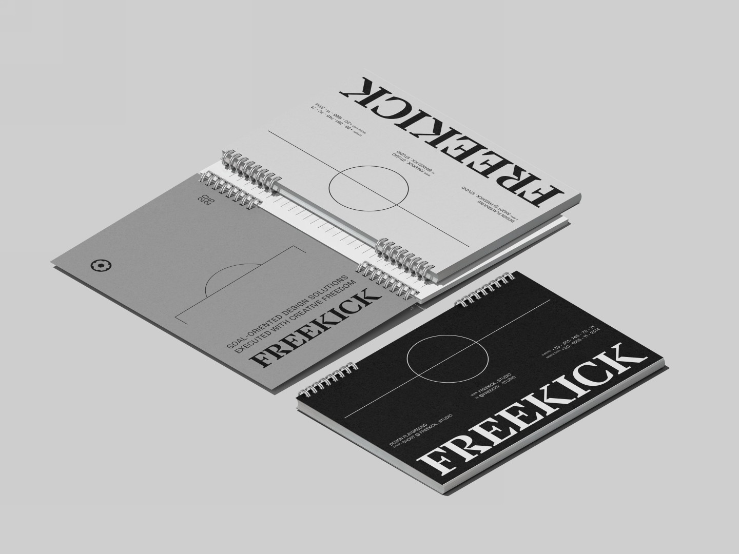 Modern red brick apartment or office building viewed from below against a blue sky, showcasing its geometric architecture with evenly spaced windows and balconies.