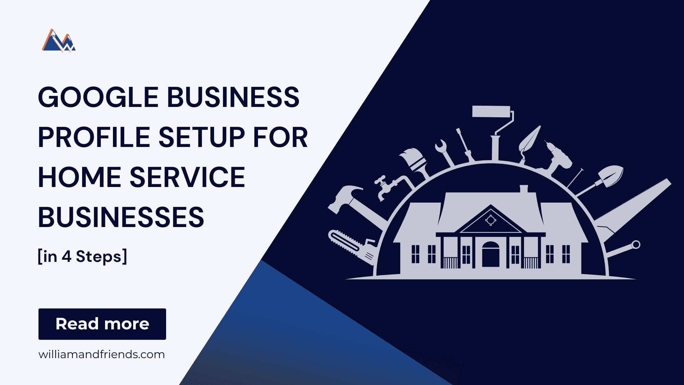 how to set up a google business profile for a home service business