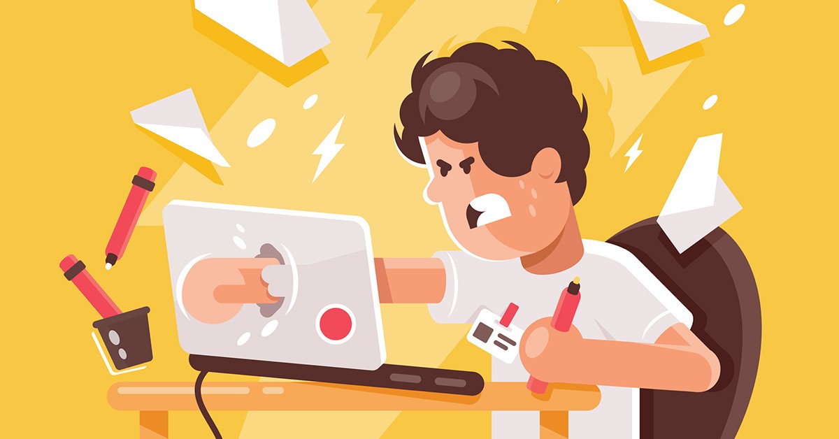 Black futuristic drone under spotlight in gray room.