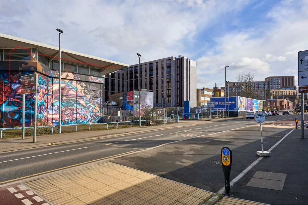 Sanvey Gate, Leicester Verified Views / AVRs / Accurate Visual Representations created using 3ds max, V-Ray, iToo software forest pack & Adobe Photoshop