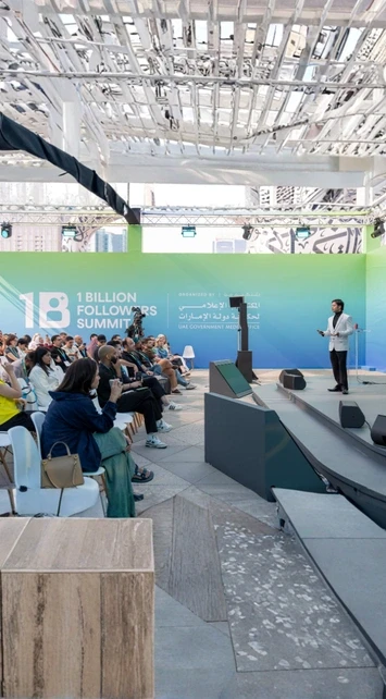 An image of 'Pawan Kumar' at the '1 Billion Followers Summit' in Dubai