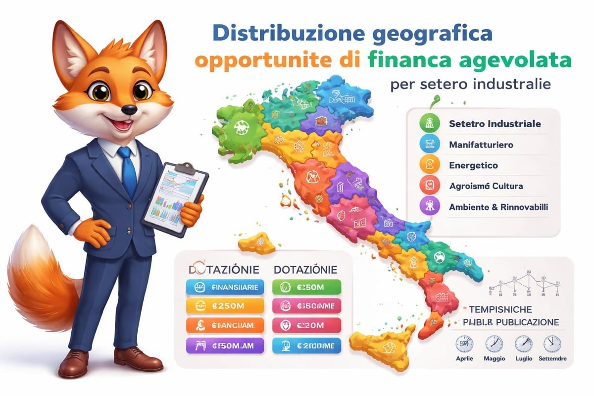 Mappa bandi regionali