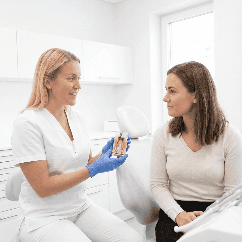 خدمات علاج قناة الجذر من مركز إنفزلاين الطبي