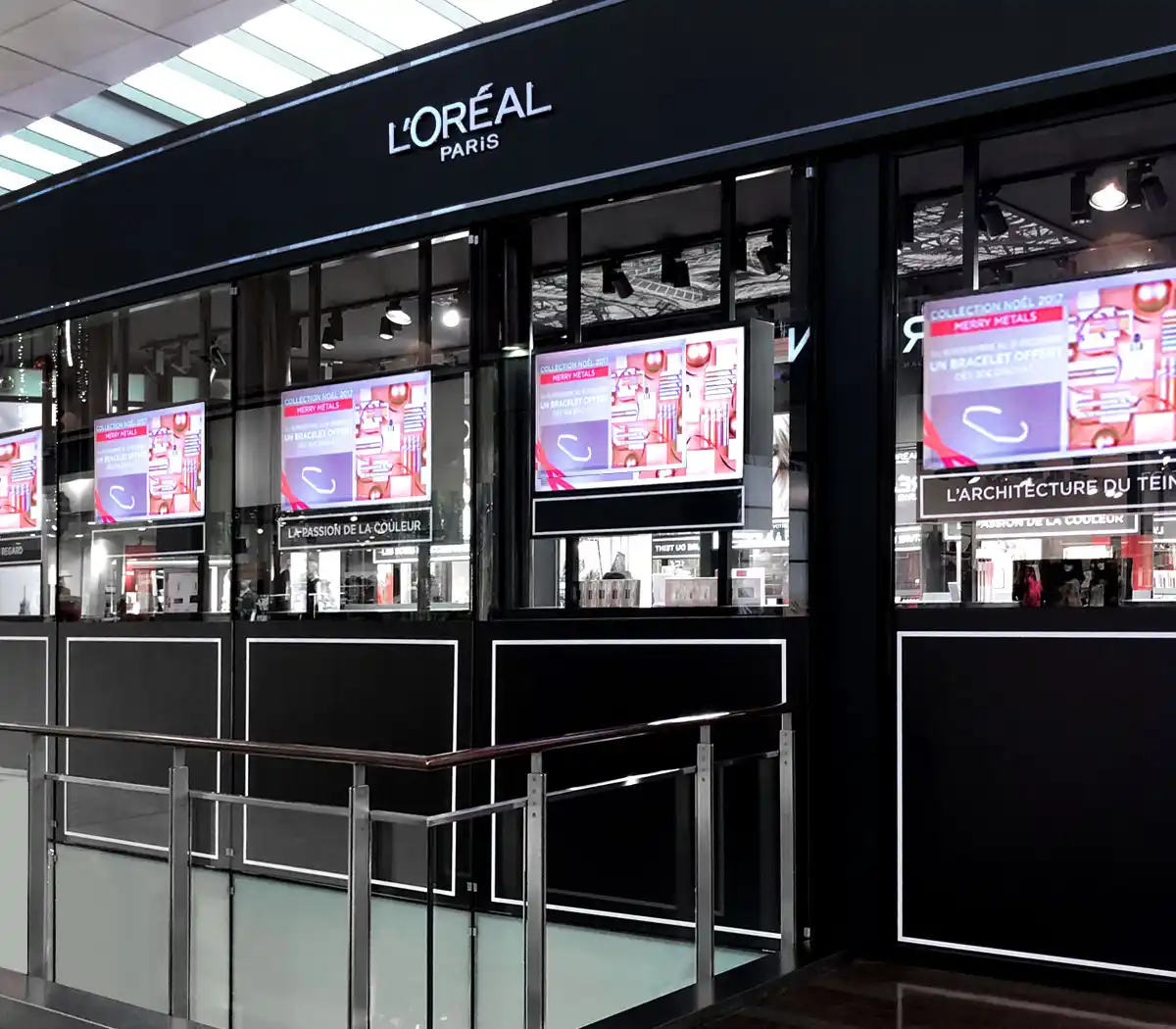 Weezago | Logiciel Affichage Dynamique | Boutiques L'Oréal