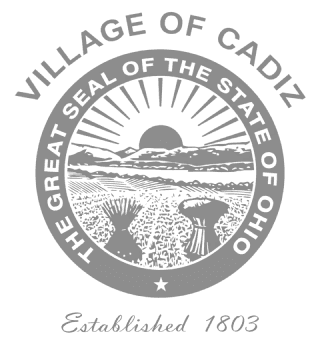 Village of Cadiz, OH logo 1
