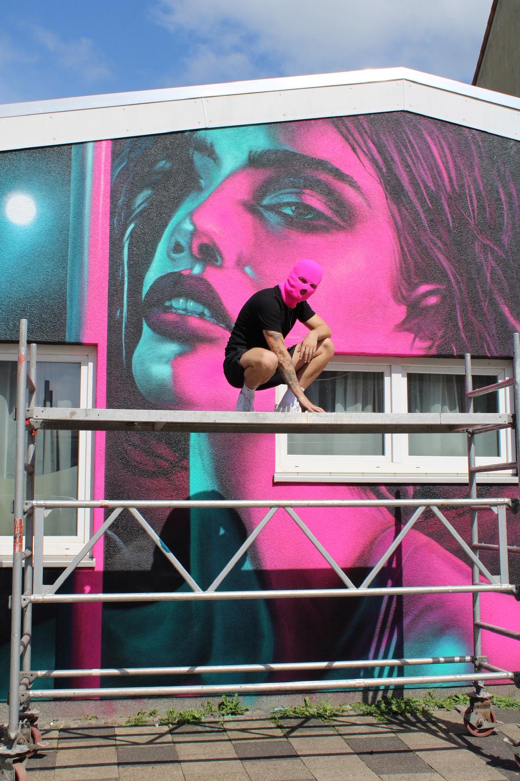 Bremerhaven Mural Art Pole Dance Studio