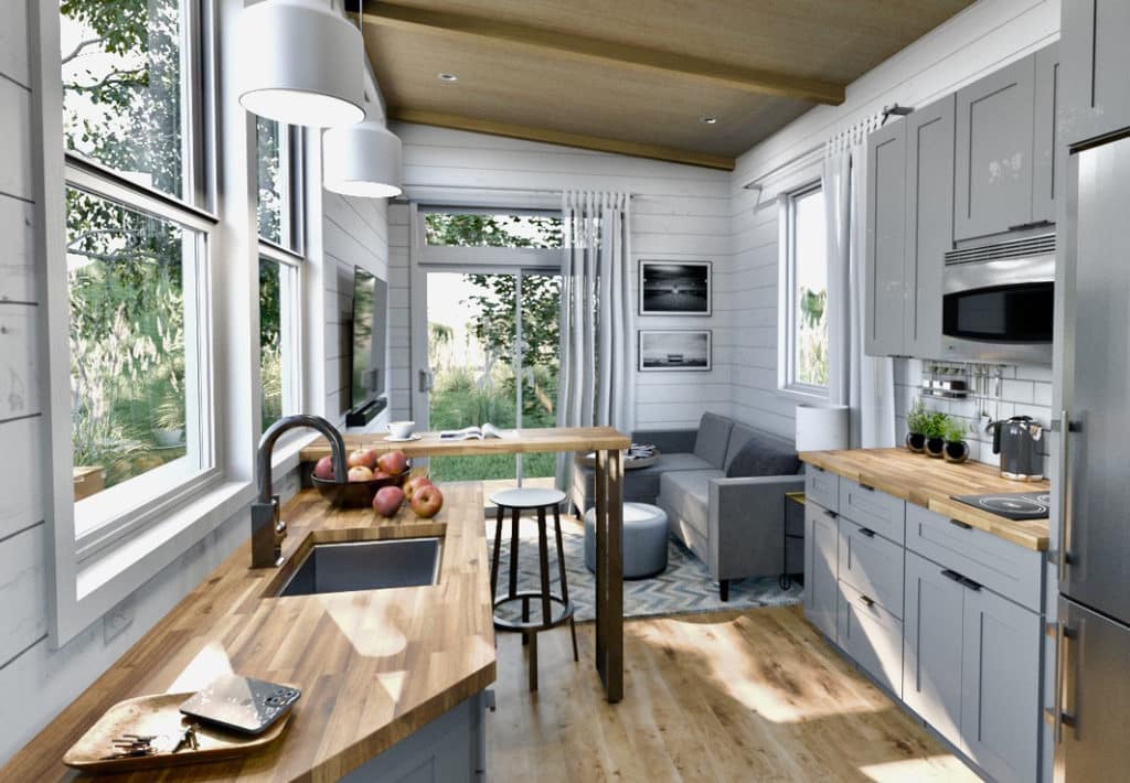 Large Tiny House Size