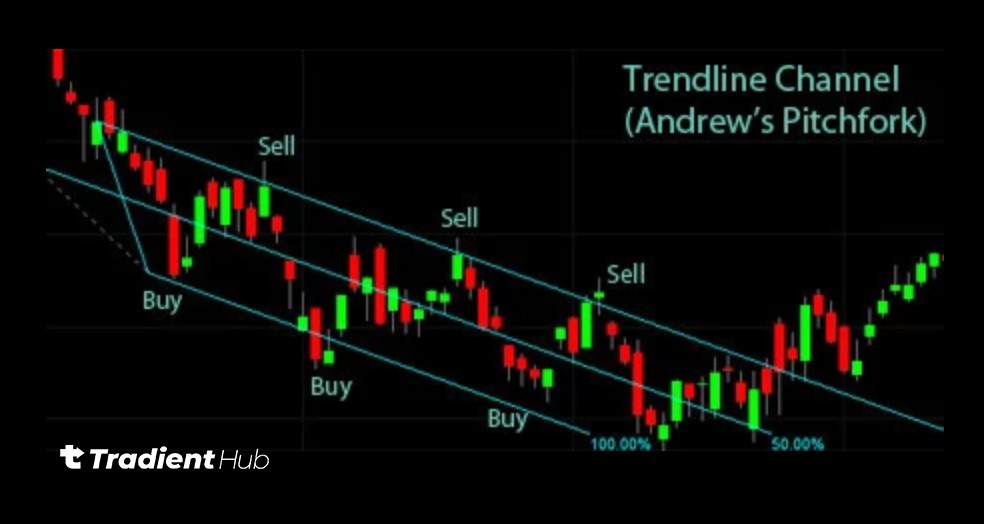 trendline channel(Andrew's pitchfork)