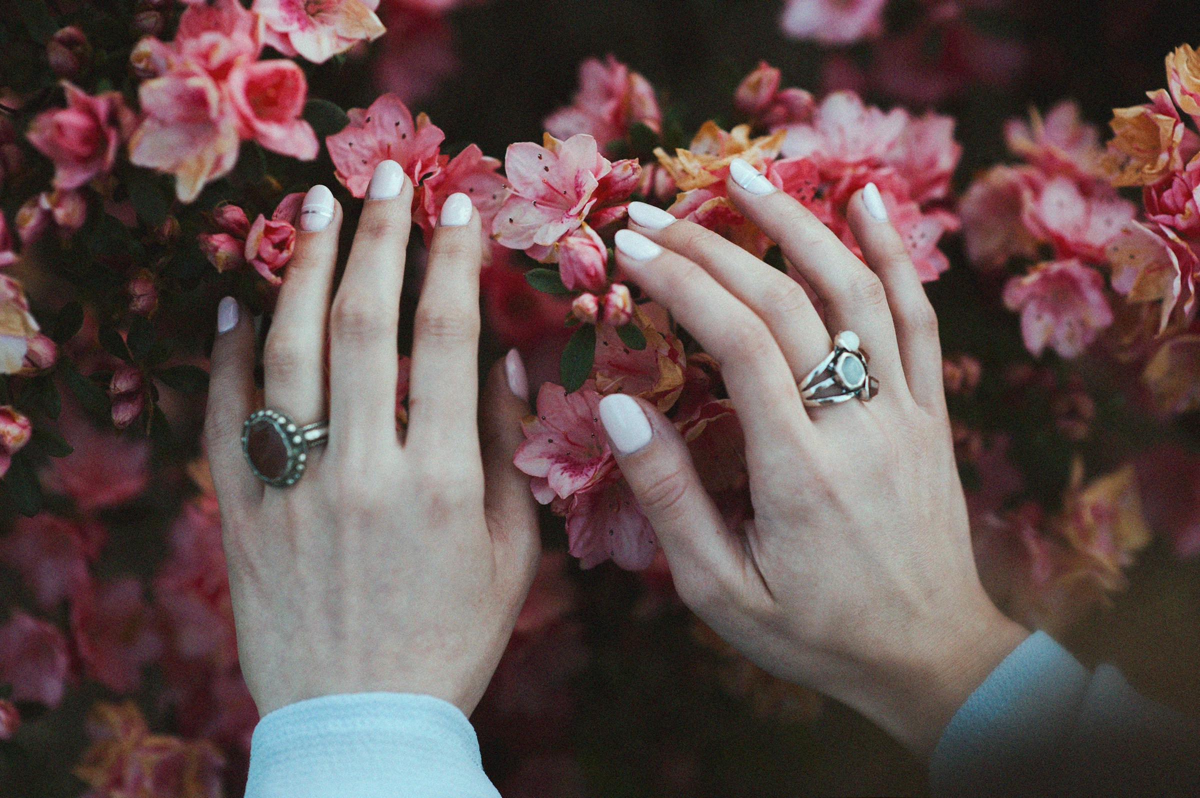 woman with beautiful nails - Cute Nail Inspo