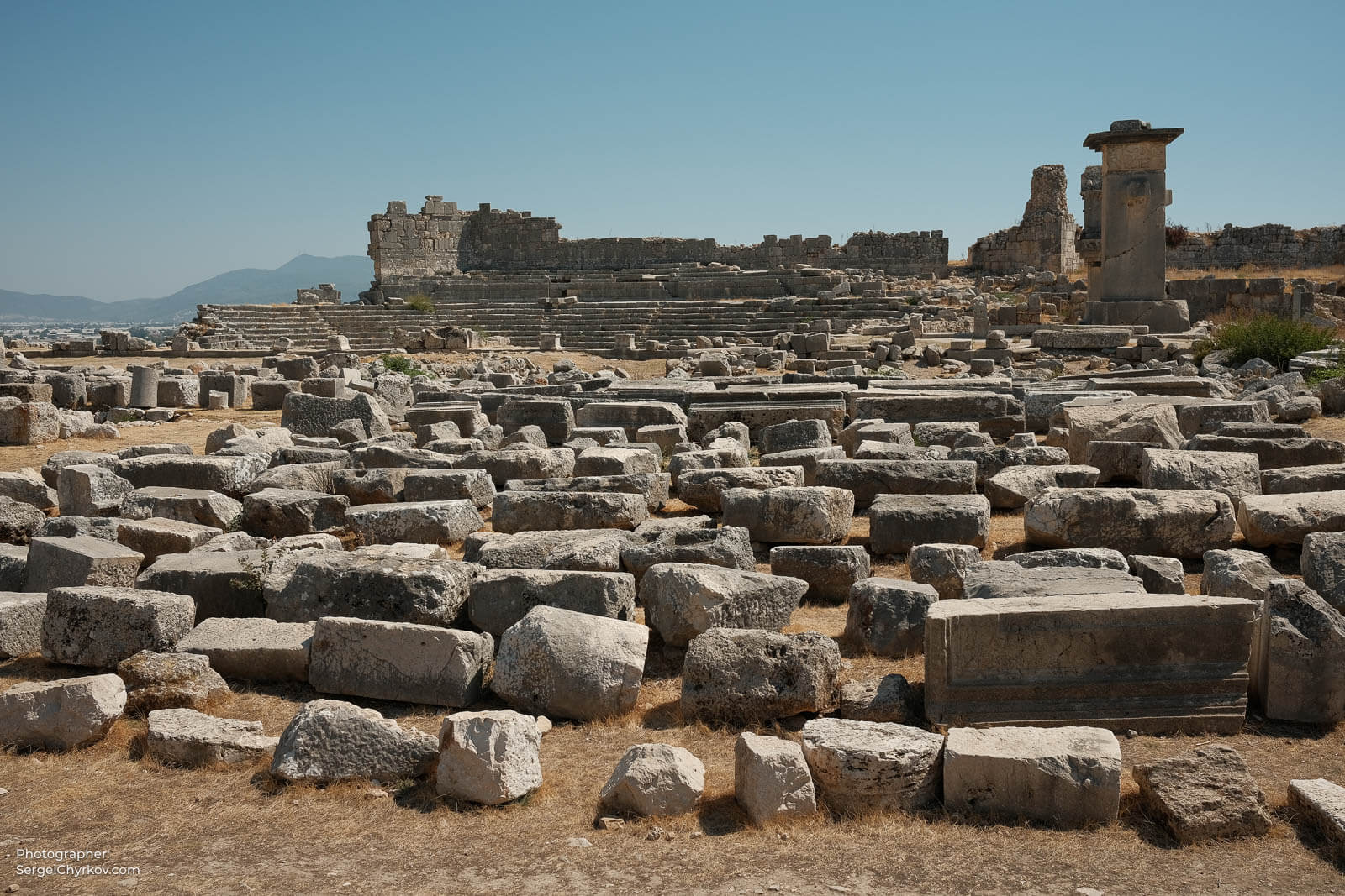 Letoon Sanctuary Place, Turkey. Photographer Sergei Chyrkov