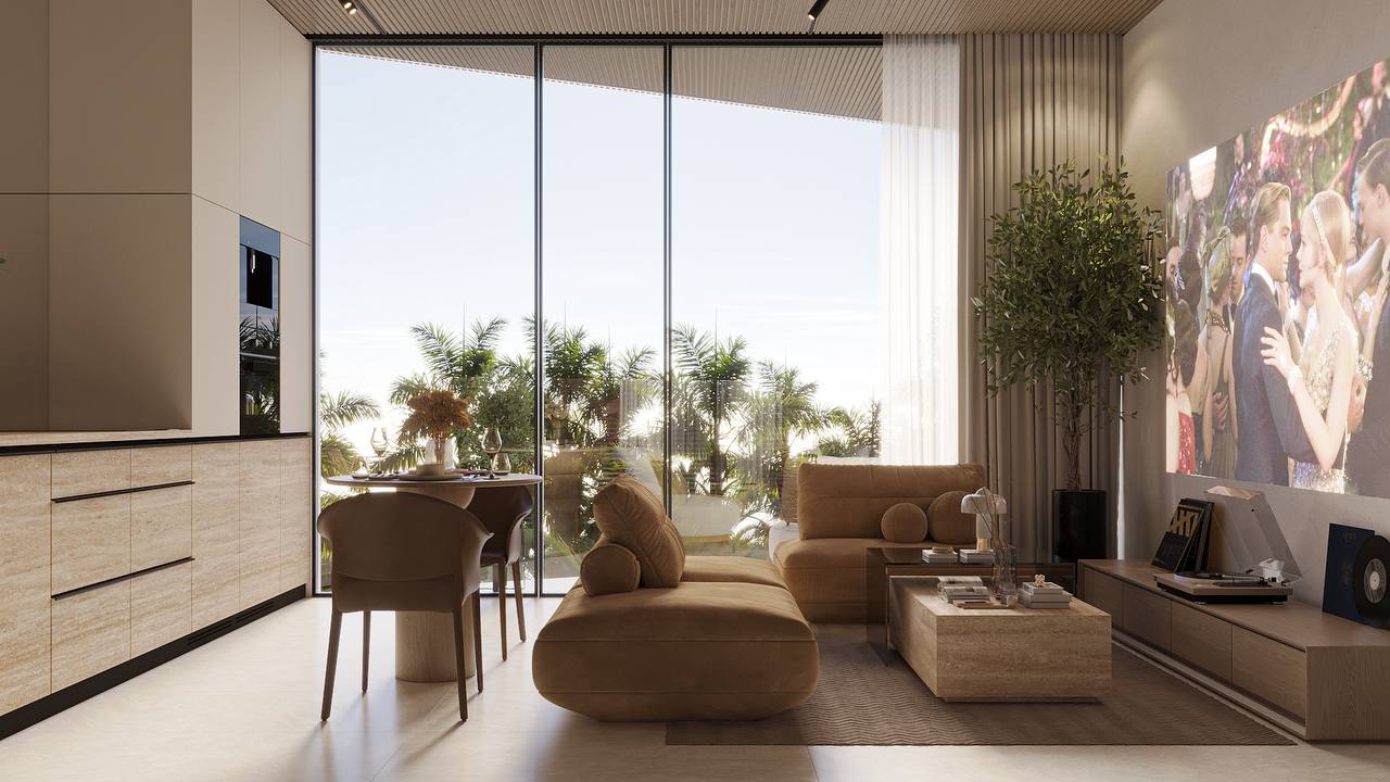 1-bedroom apartment in White Palm in Canggu