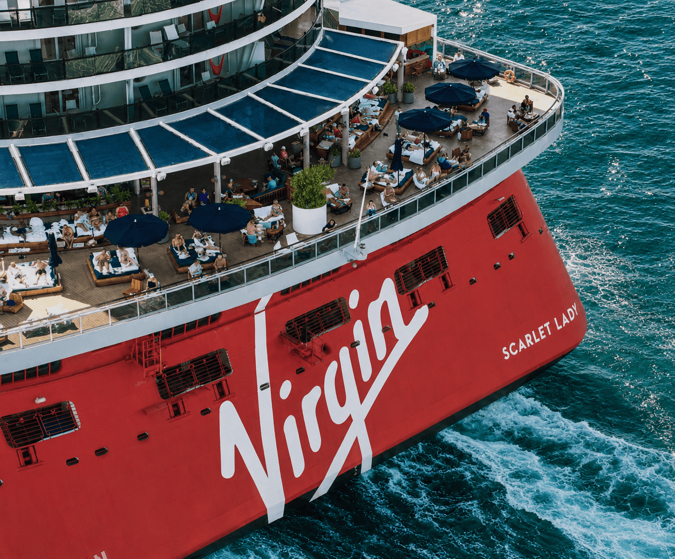 Virgin Voyages crew member