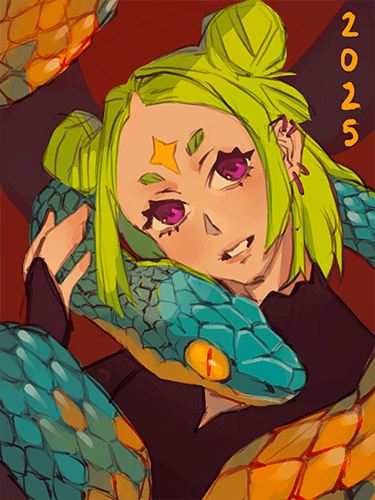 Girl on grass