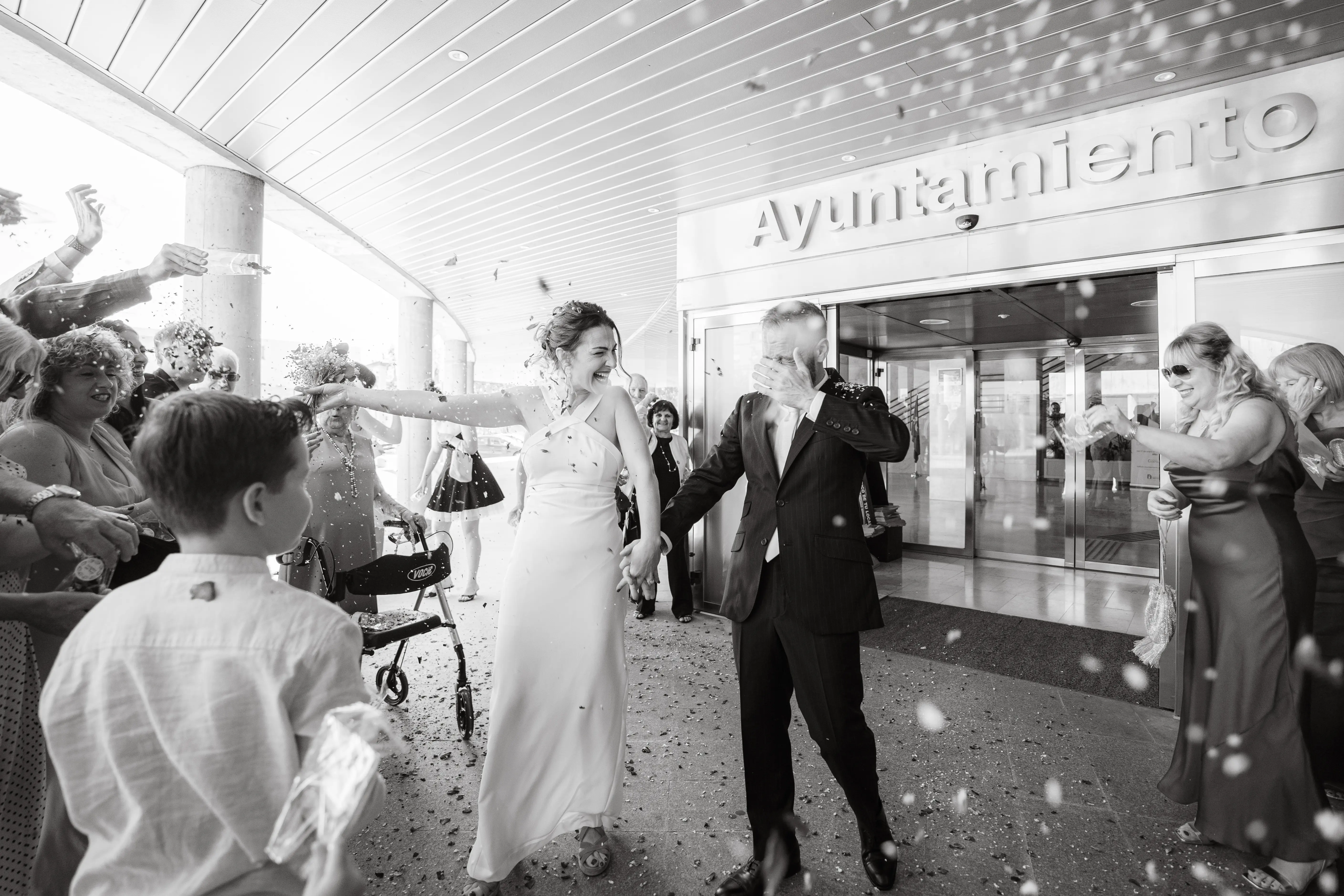 Fotografía de boda con estilo de revista creada por Fortuny & Co.