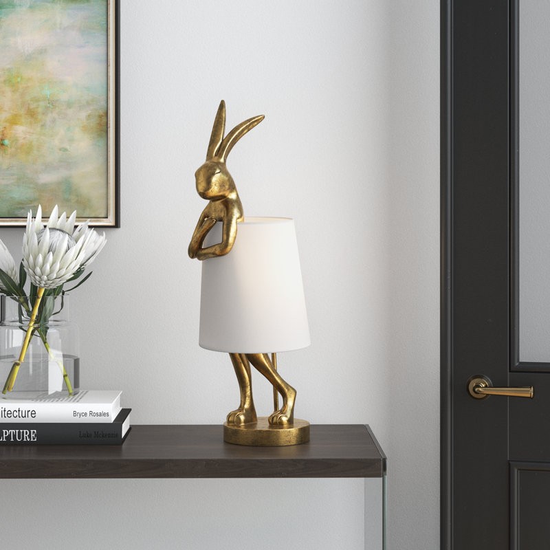 Gold rabbit lamp – A beautifully designed piece, perfect for adding elegance to any space.