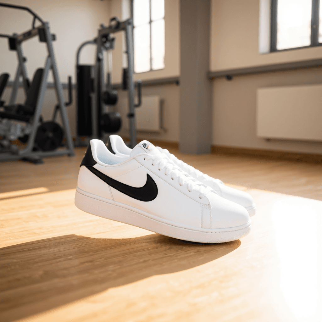 product photography of a pair of athletic shoes