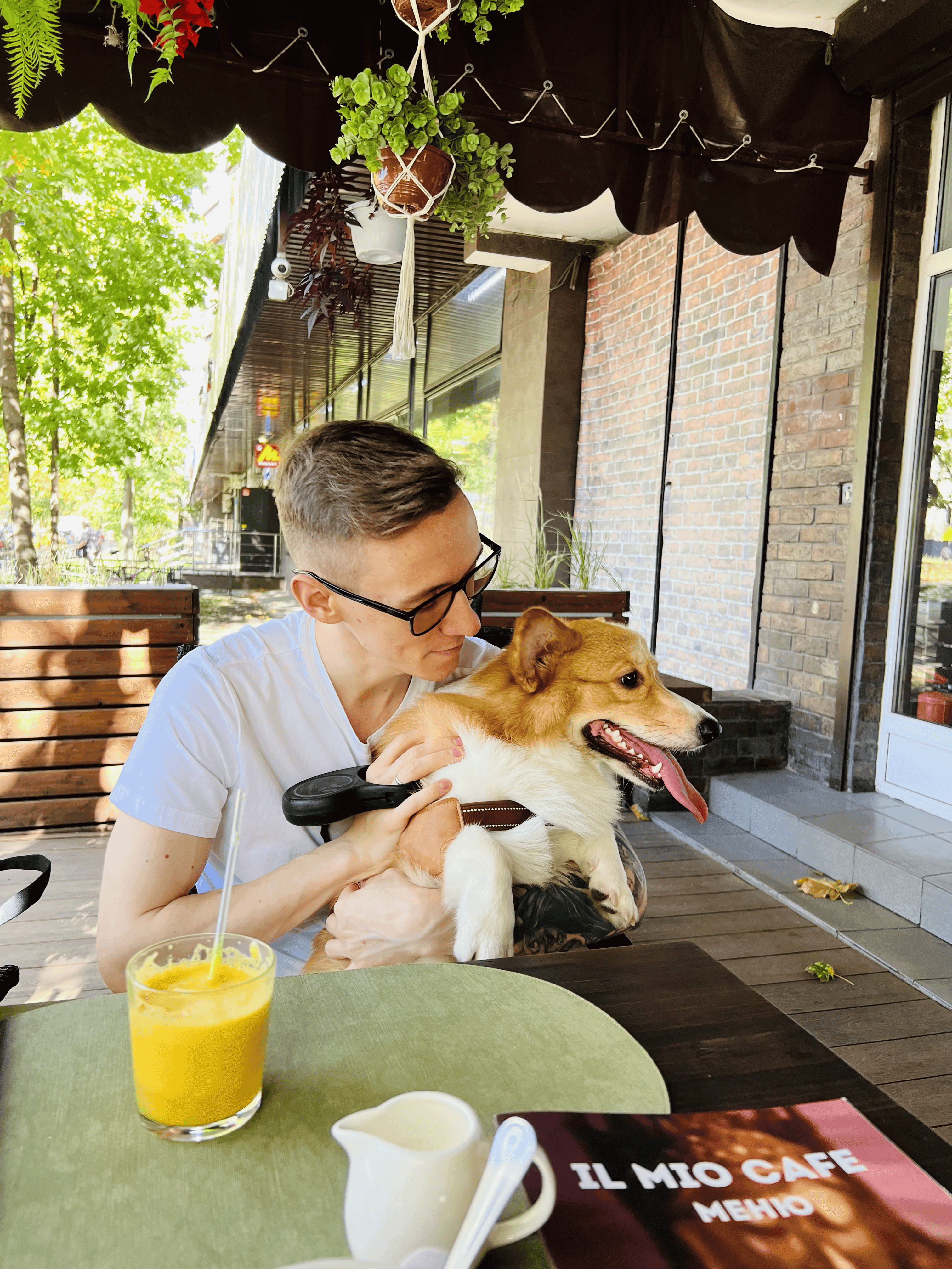 Michael Carter in a dark background