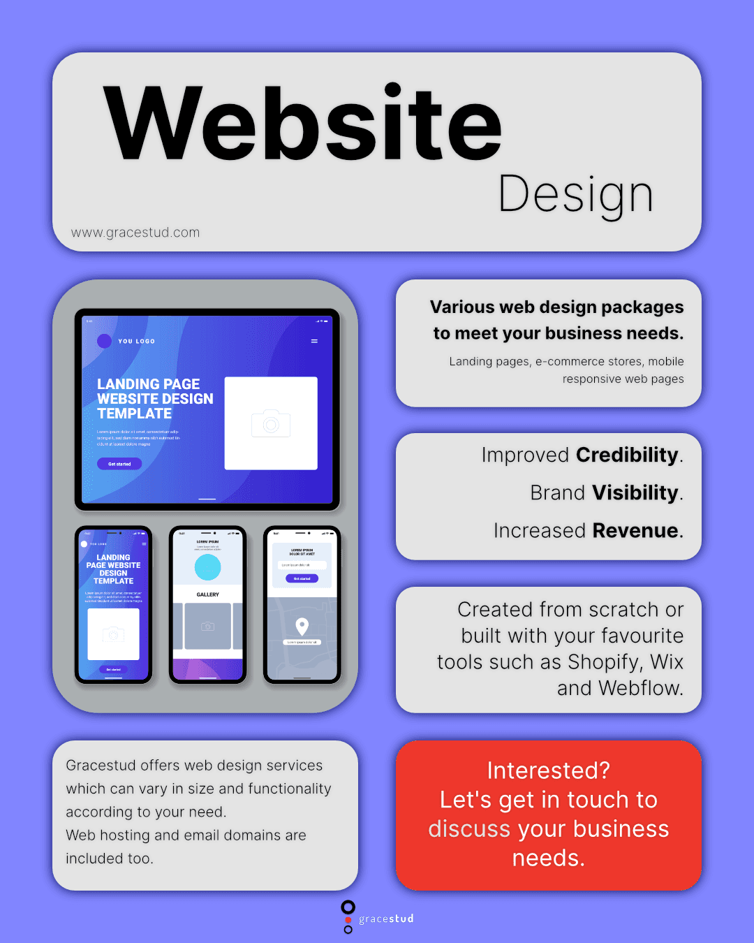 Website Design Advert