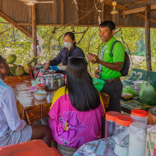 柬埔寨鱼汤面品鉴活动
