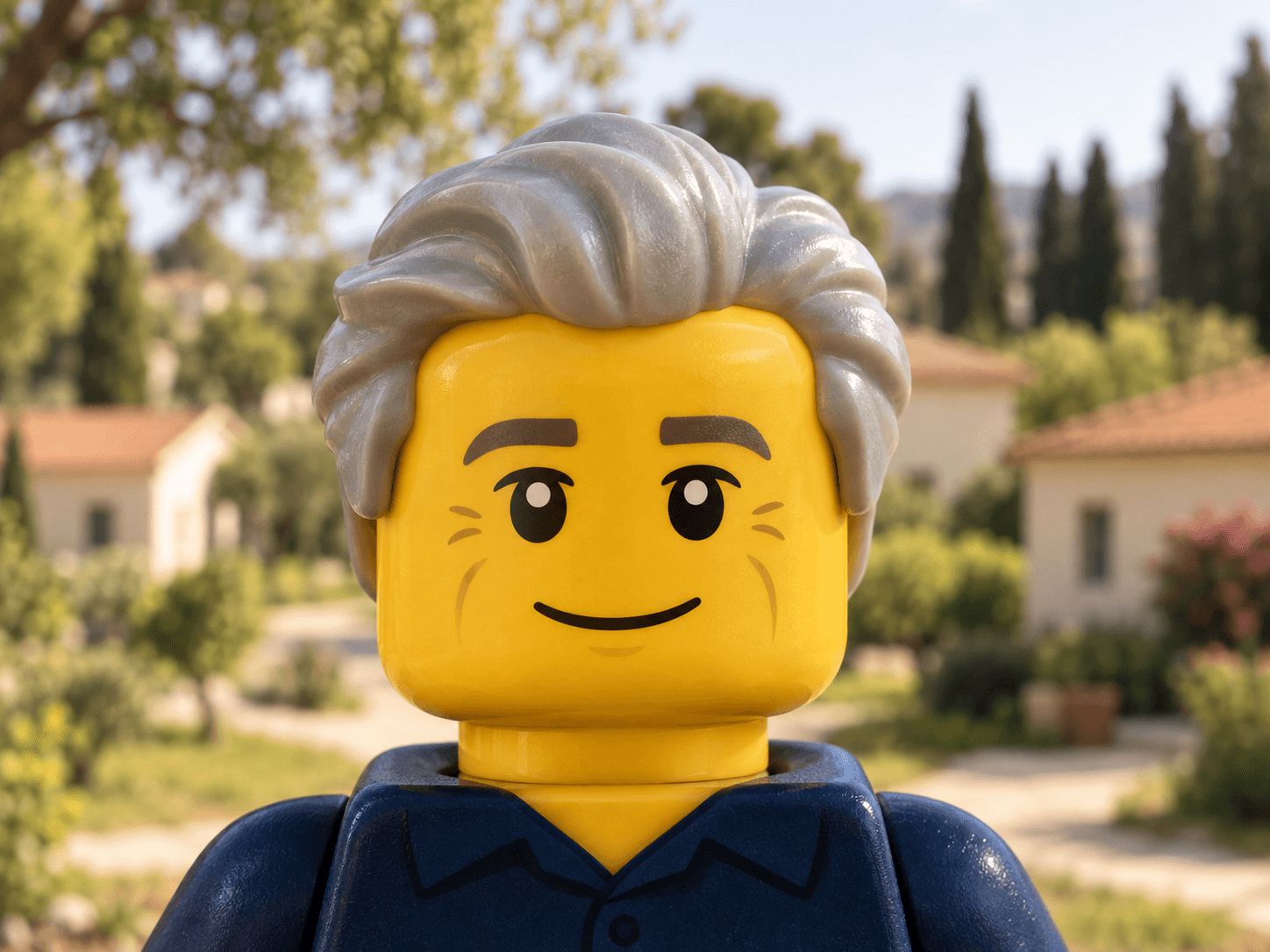 Yoav, a LEGO portrait representing the community manager persona