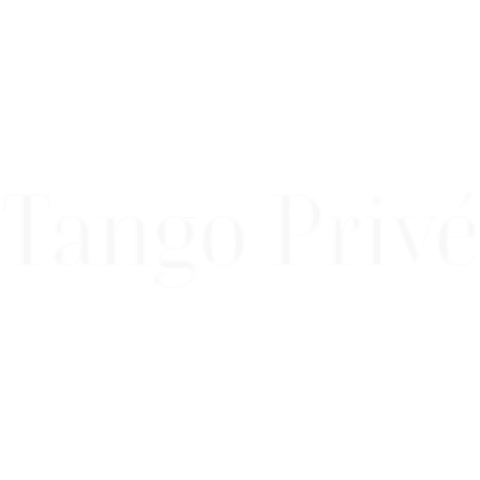 Tango Privé Logo White