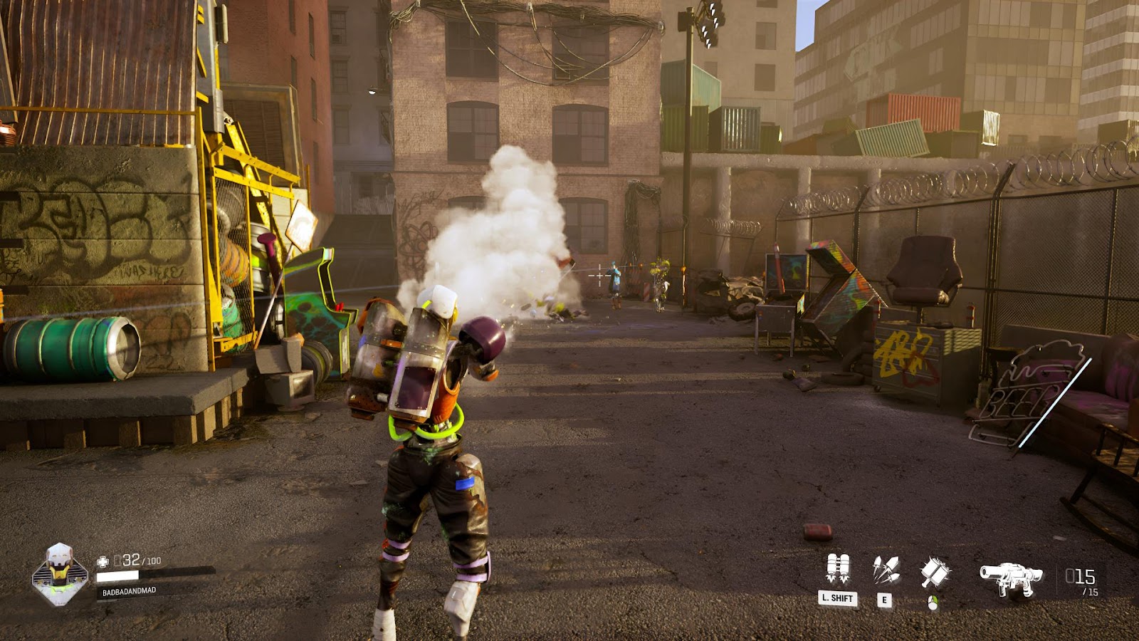 BADMAD ROBOTS fighter