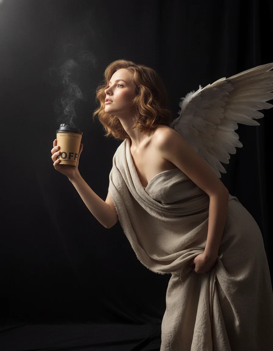 a black female model