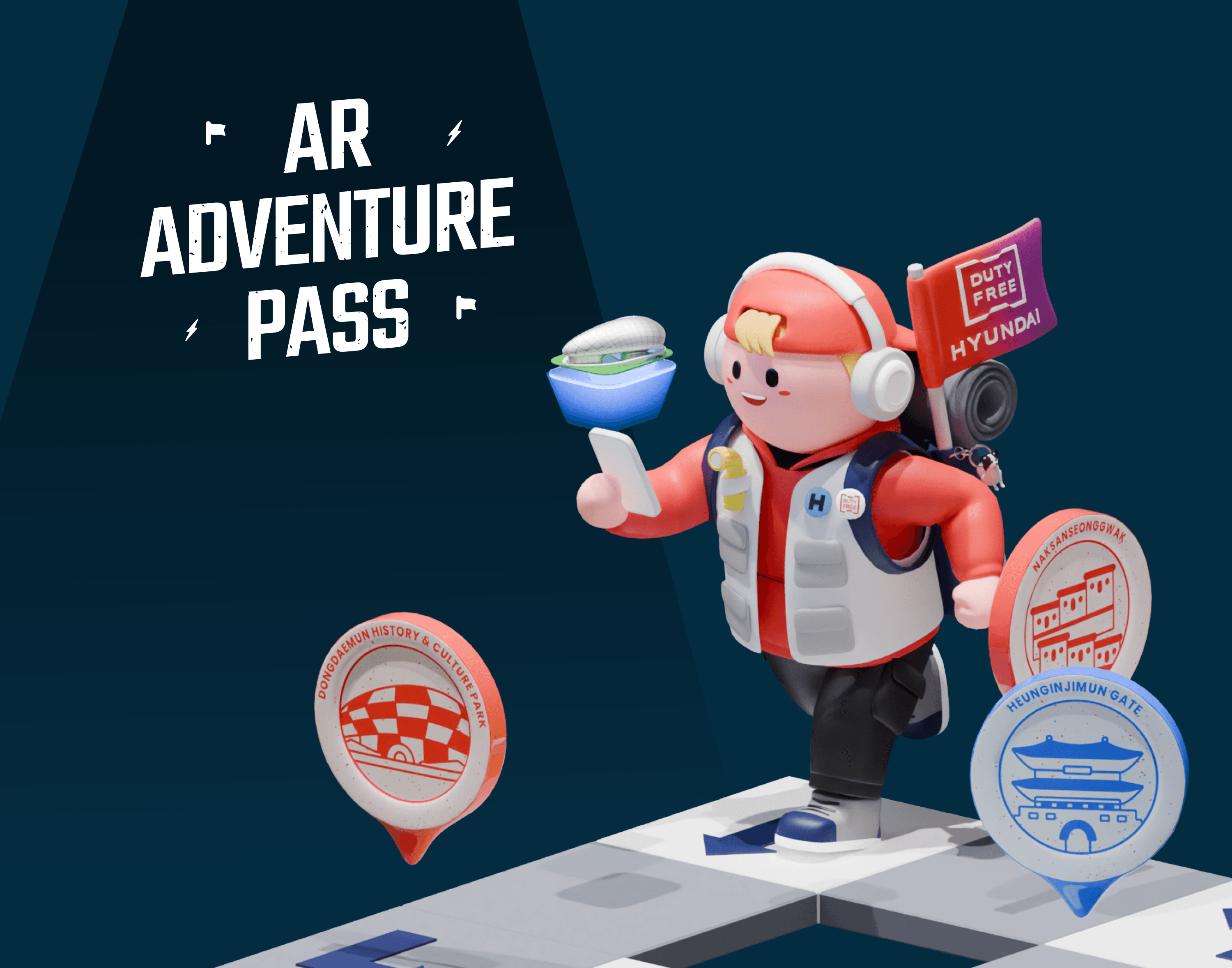 Editorial magazine design standing upright with oversized typography and clean layout