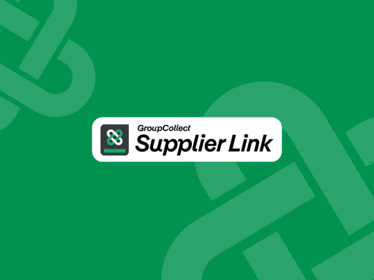 Group Collect Supplier Link Graphic For Website Video Thumbnail