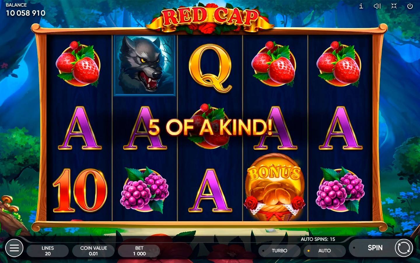 Red Cap - capture officielle Endorphina