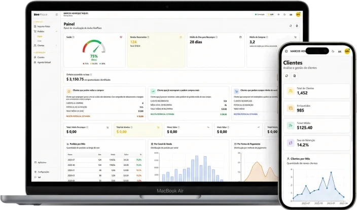 Mockup macbook e iphone