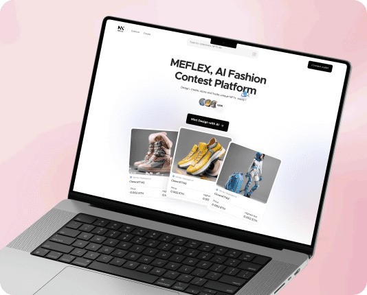 MEFLEX fashion platform designed for creative designers Artonest Design