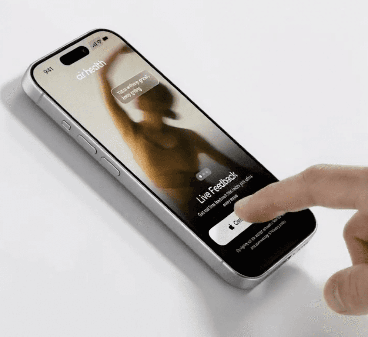 Woman weighed down by workout ropes and weights, tired and given up