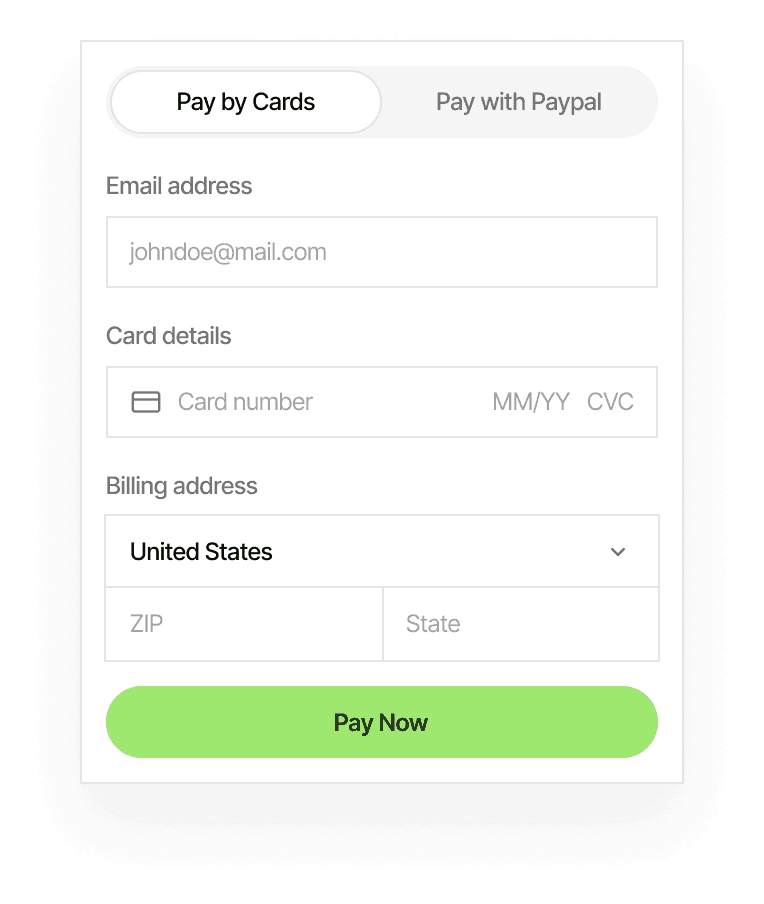 Payment Illustration