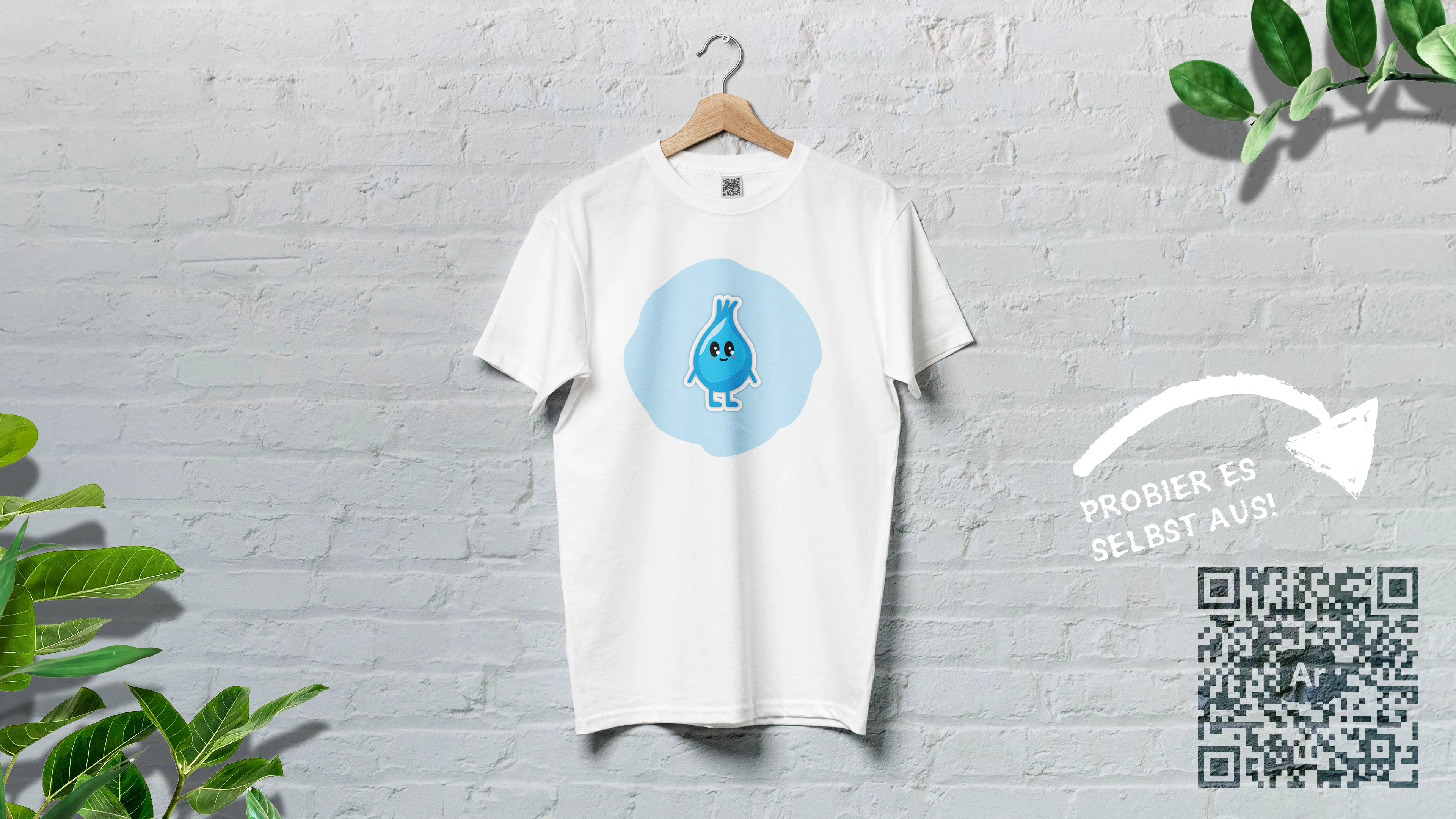 Belonungs T-Shirt der Augmented Reality Kampagne Kölner Wasser Safari