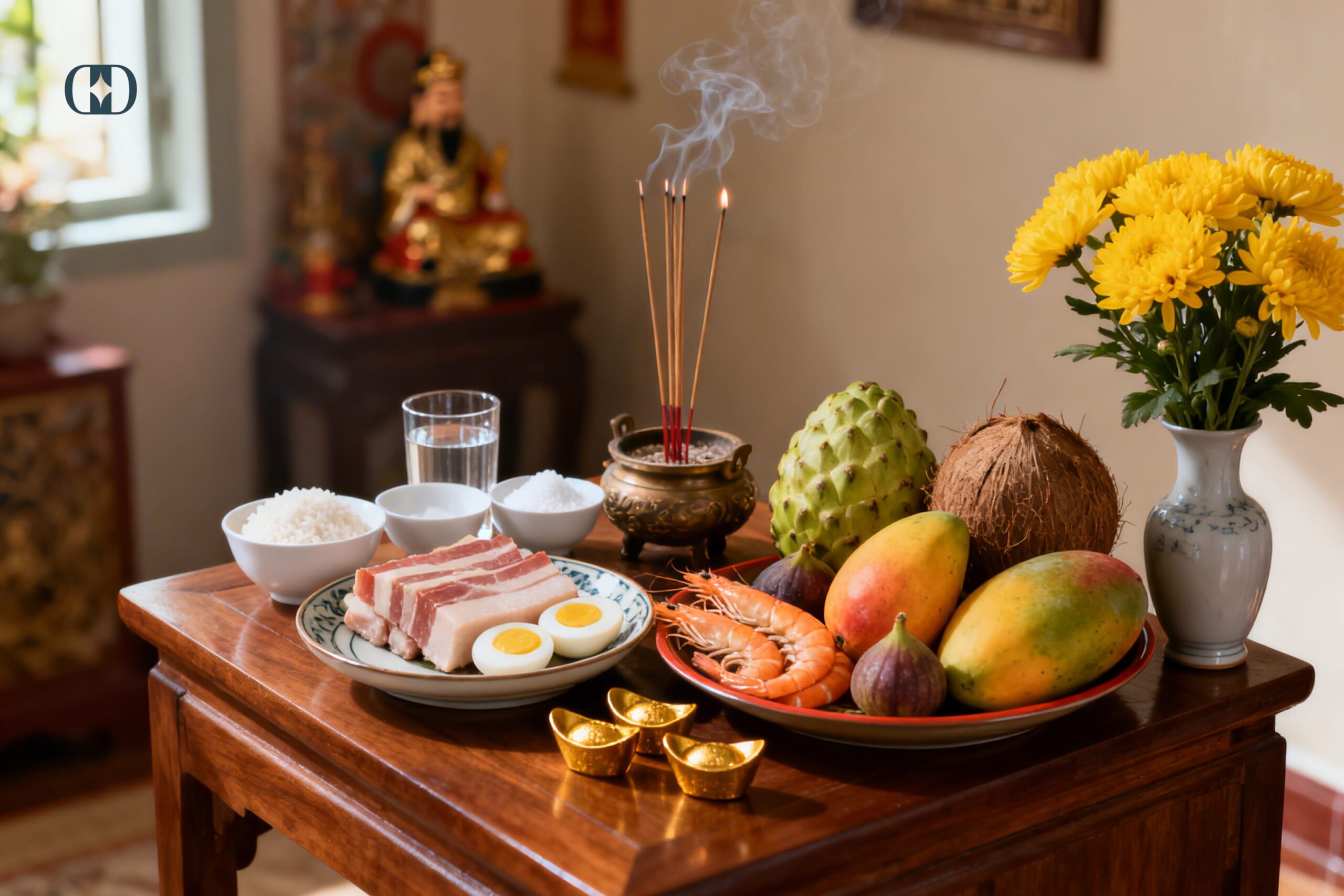 lễ vật cúng thần tài mùng 10 hàng tháng