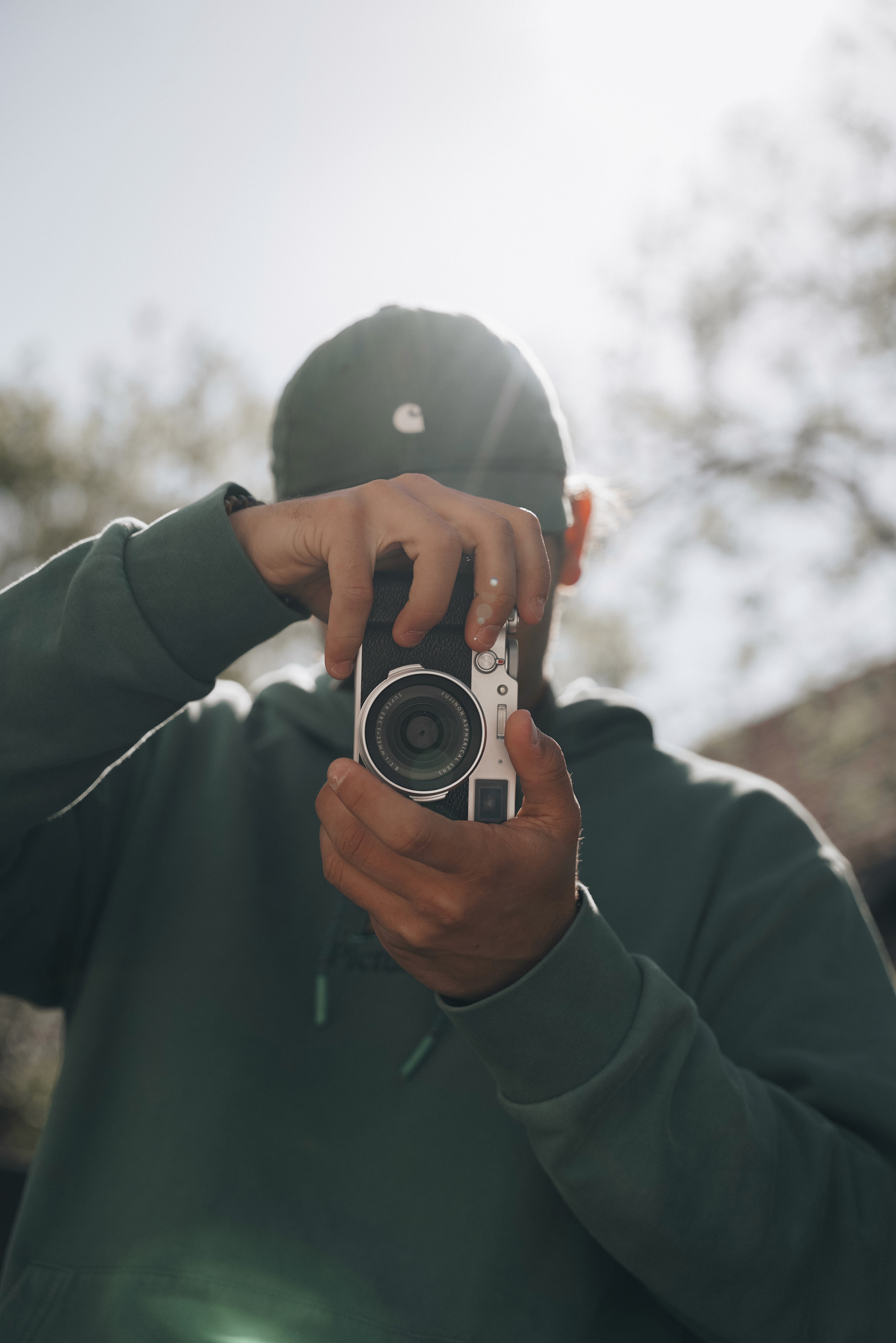 a woman wearing a hat