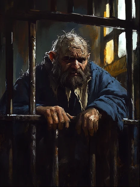 Caged Storm worshipper