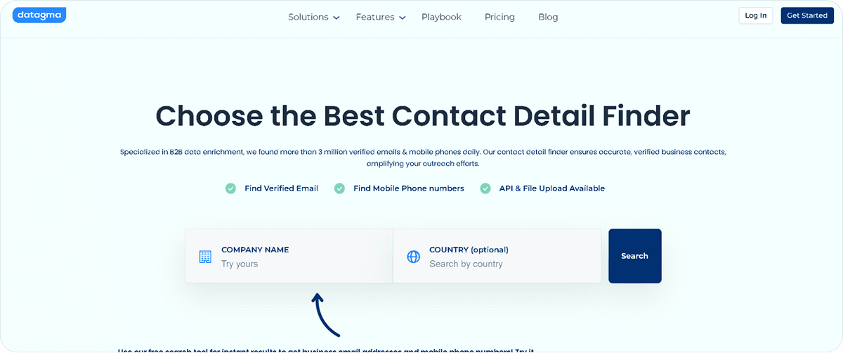 datagma-homepage