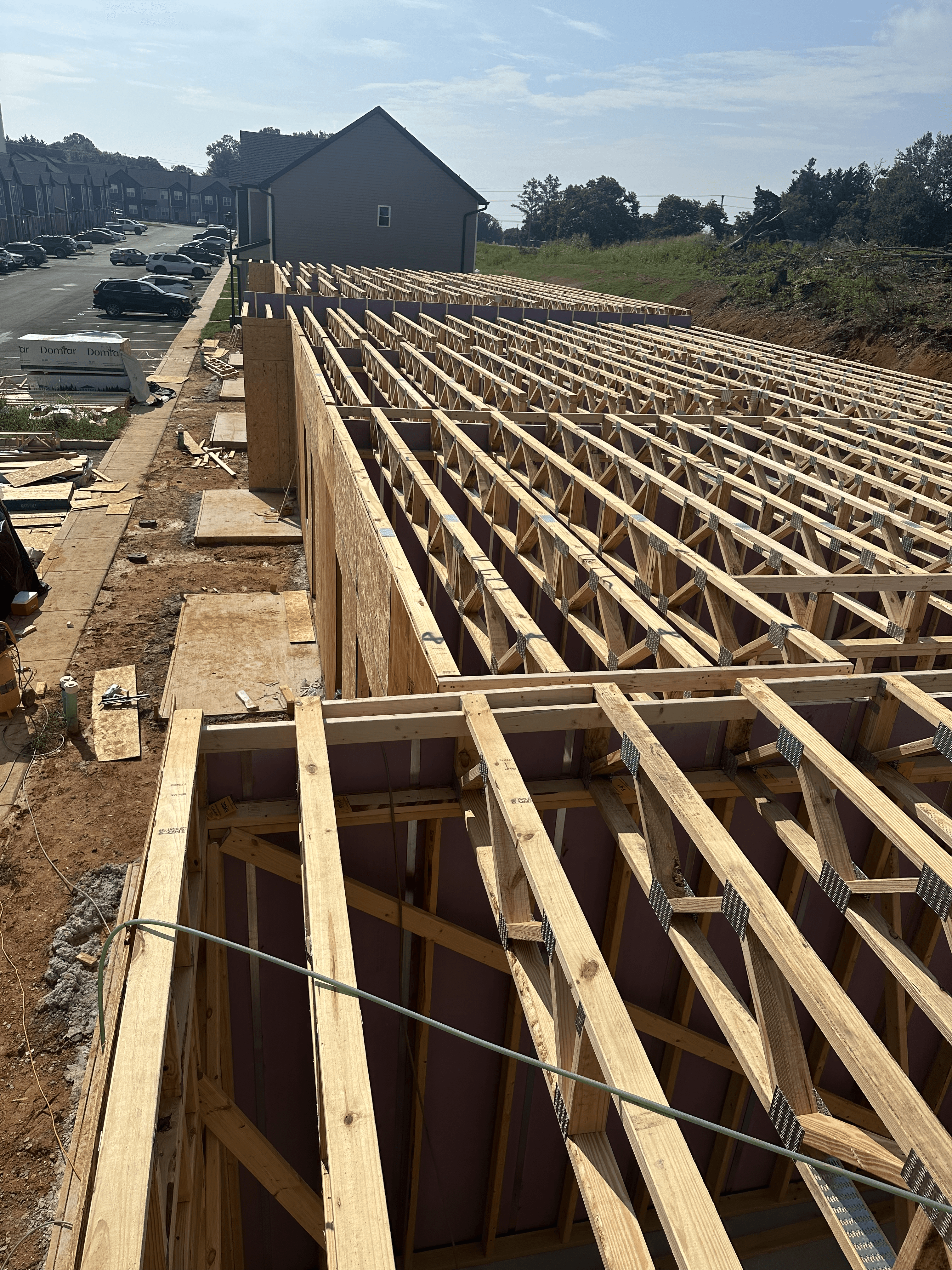 Minimalist architectural building details