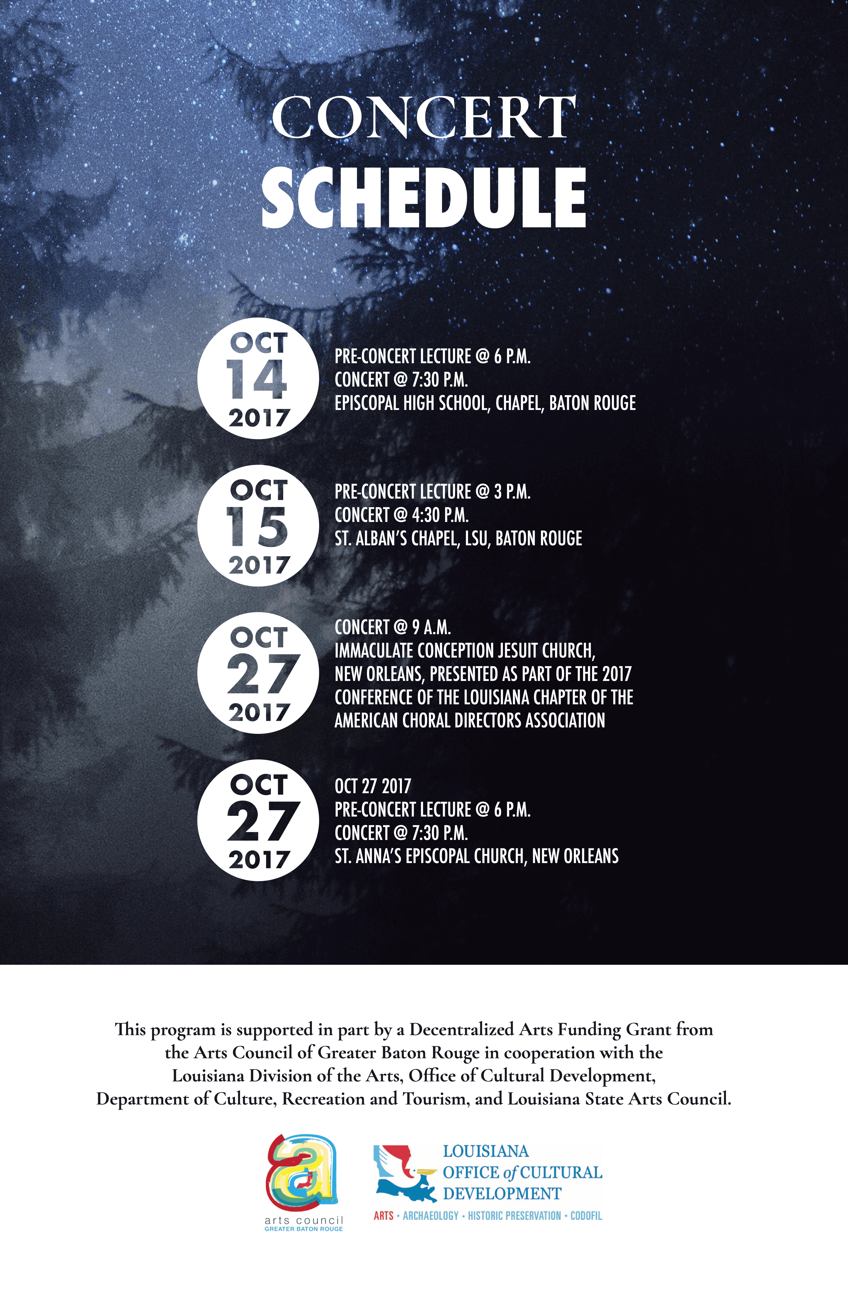 October 2017 program, page 2 of 16