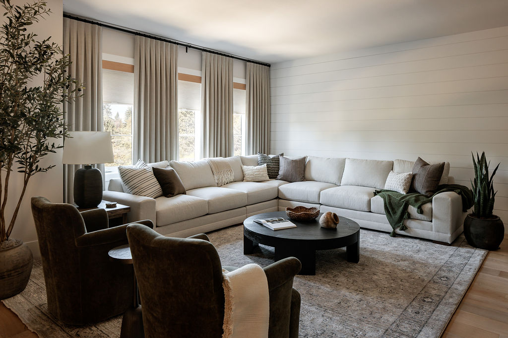 We’re so excited to share details from The Wedgewood House: Media Room –– one of our favorite interior design + professional organizing projects in Seattle, WA.