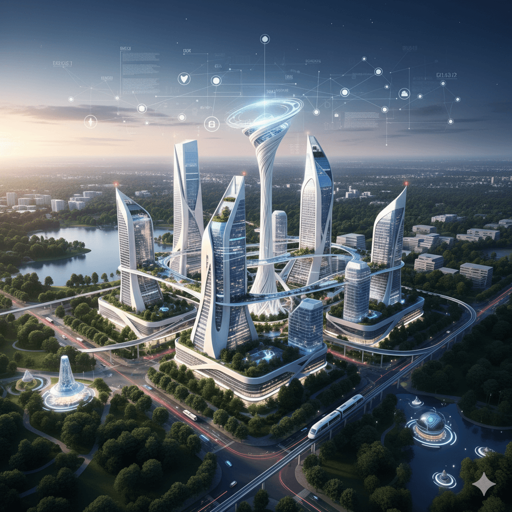 Innovative commercial architecture M3M Smart City Dwarka Expressway