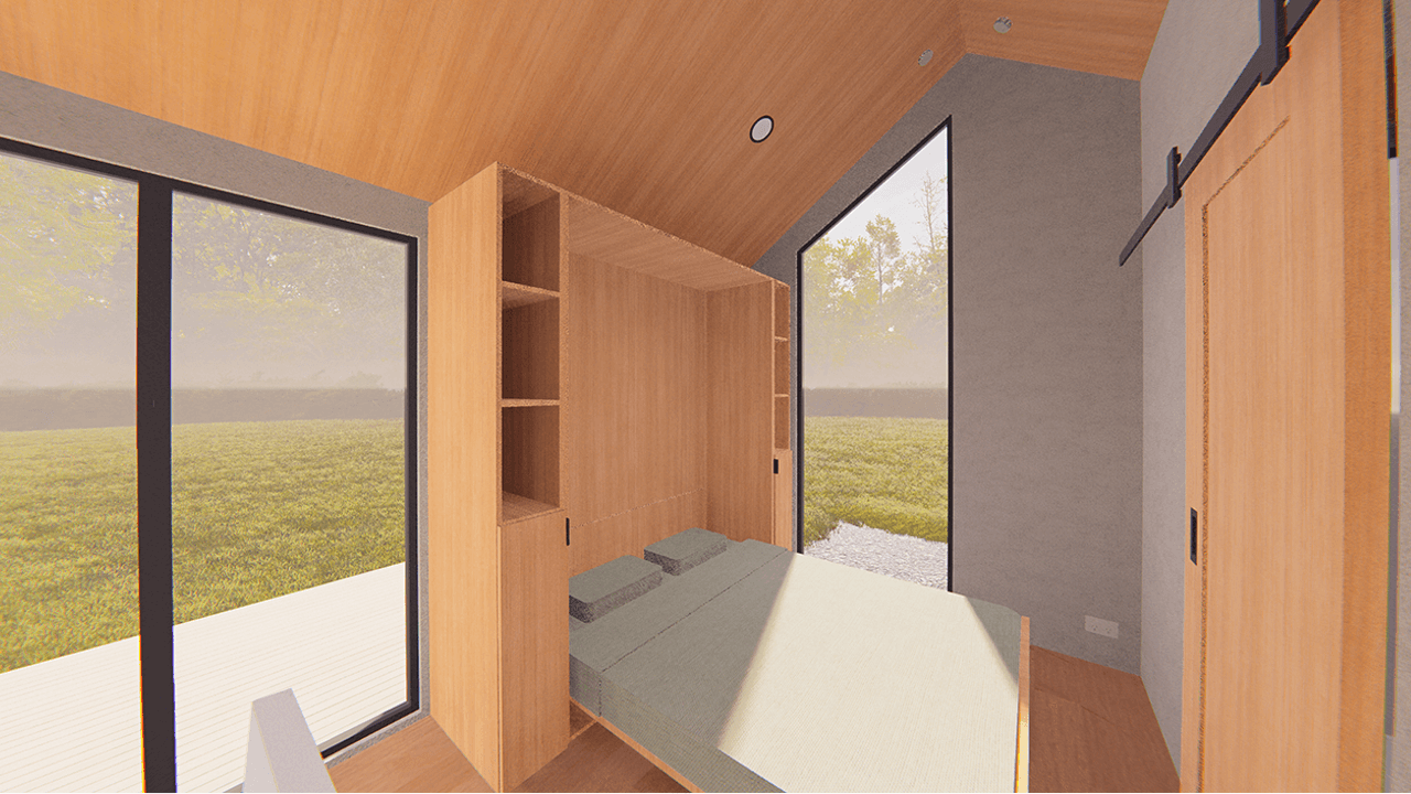 Laundry in a tiny home