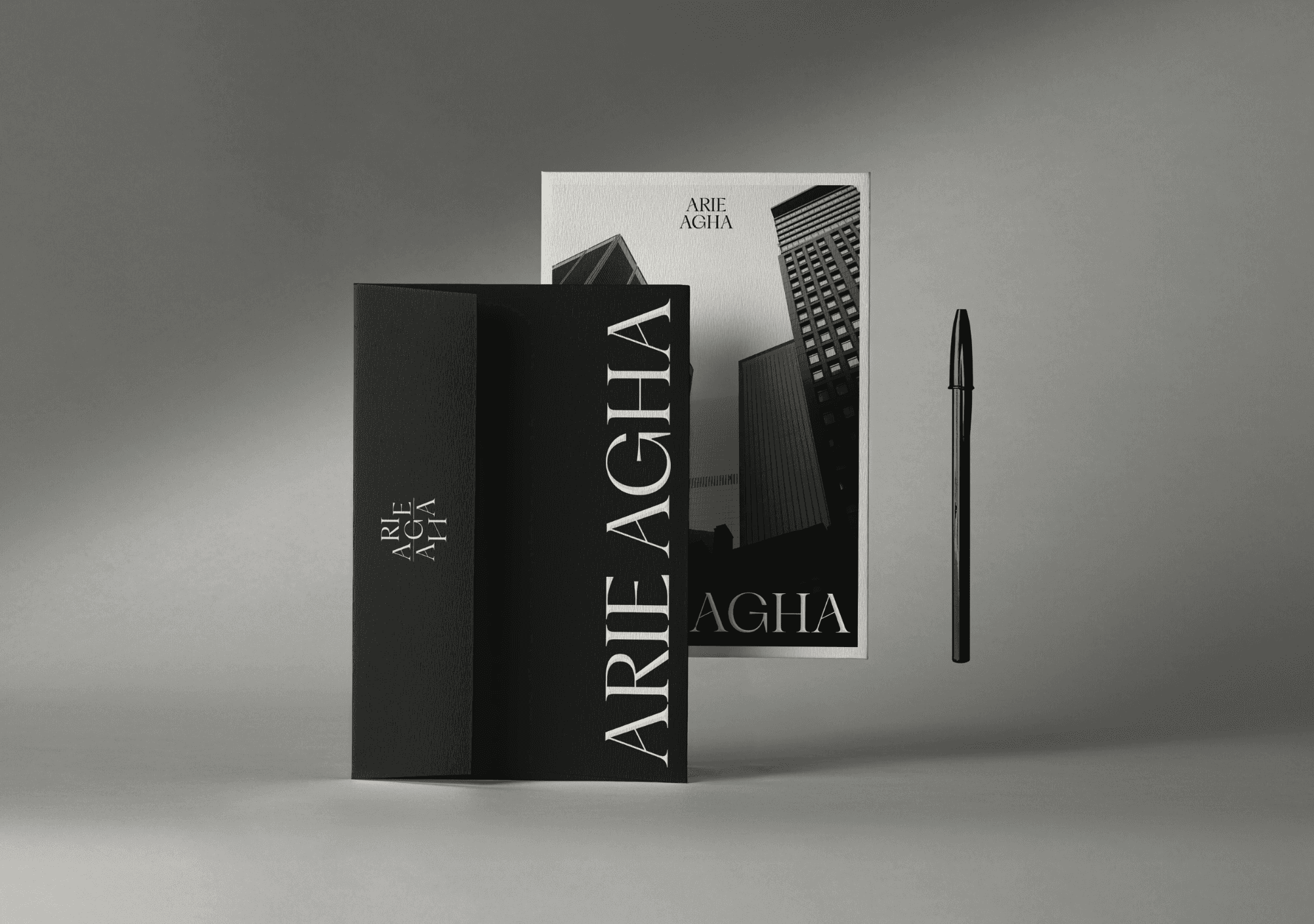 Arie Agha Mockup