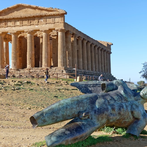 音頻指南應用程式，用於在阿格里真托購買西西里門票