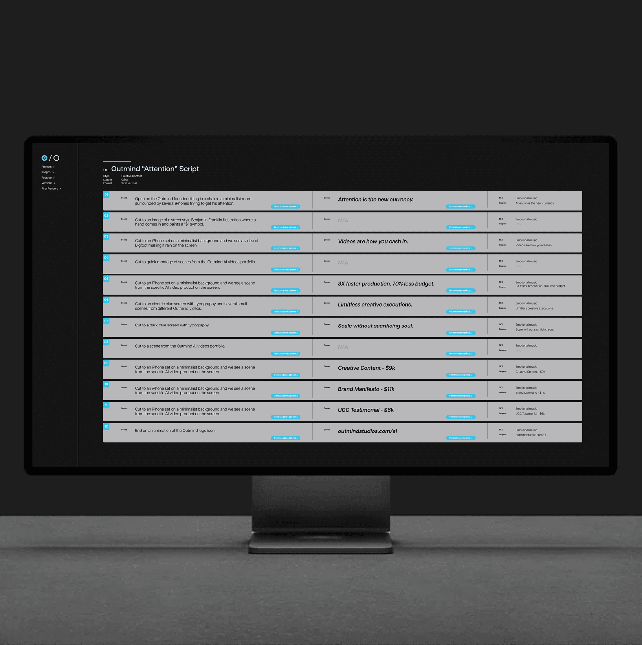 Smiling blonde woman with freckles in a white shirt, arms crossed, minimalist studio portrait.