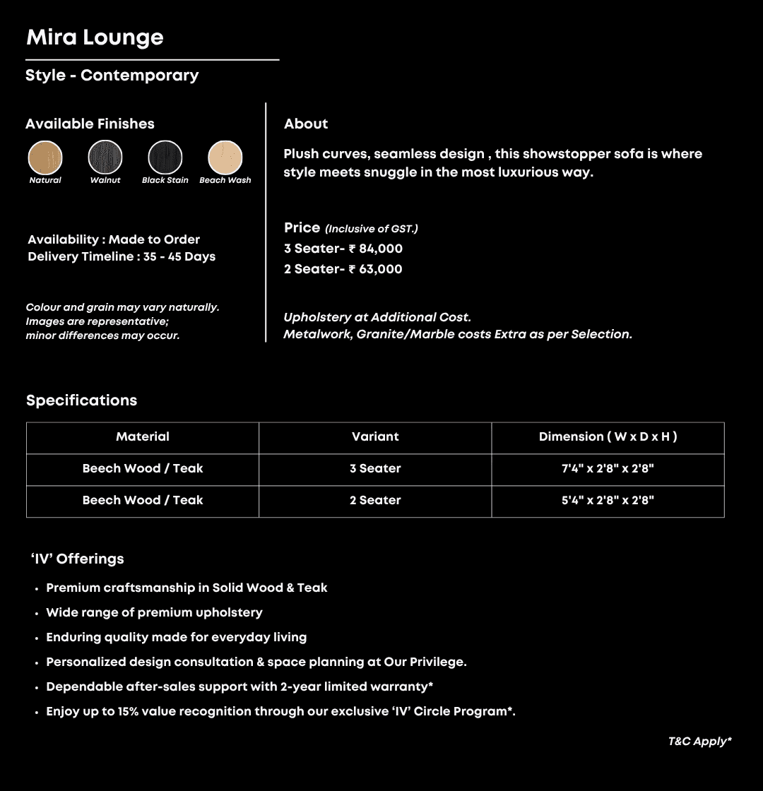 Plush taupe sofa with seamless sculptural curves.