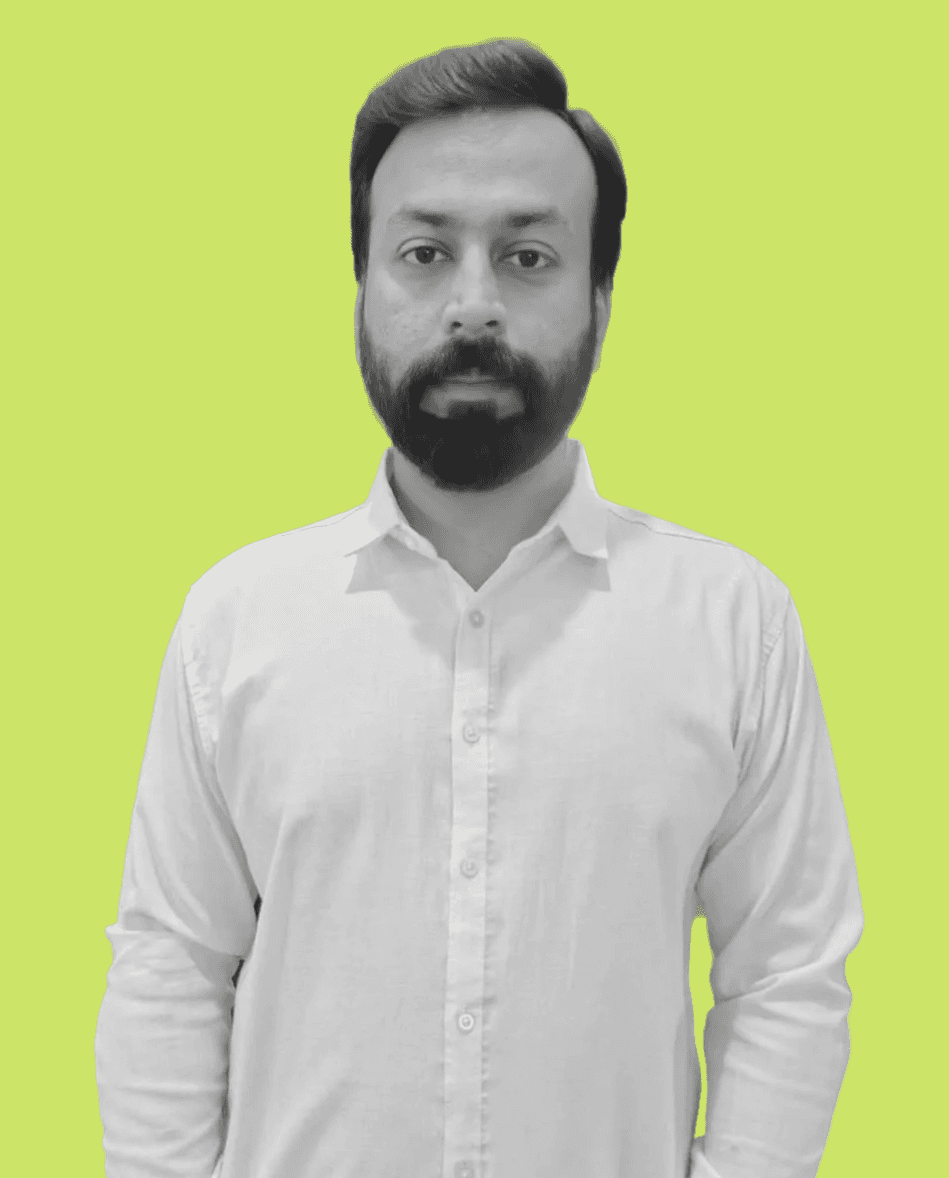 Portrait of portfolio creator – front view